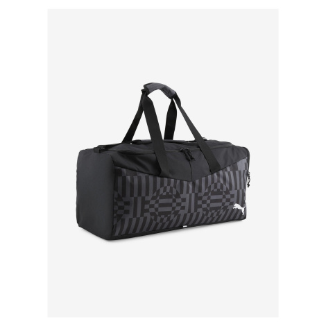 Šedo-černá sportovní taška Puma individualRISE Medium Bag