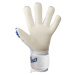 Reusch PURE CONTACT SILVER Fotbalové brankářské rukavice, bílá, velikost