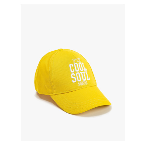 Koton Cap Hat College Embroidered