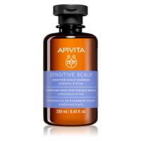 Apivita Sensitive Scalp Shampoo šampon pro citlivou a podrážděnou pokožku hlavy bez sulfátů 250x