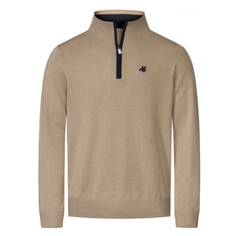 LIVERGY® U. S. Grand Polo Pánský pletený svetr (béžová)