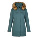 Kilpi PERU-W Dámský zimní kabát SL0125KI Tmavě zelená