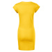 Malfini Freedom Dámské bavlněné šaty 178 žlutá