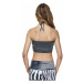 Podprsenka Horsefeathers Athletic Bandeau black