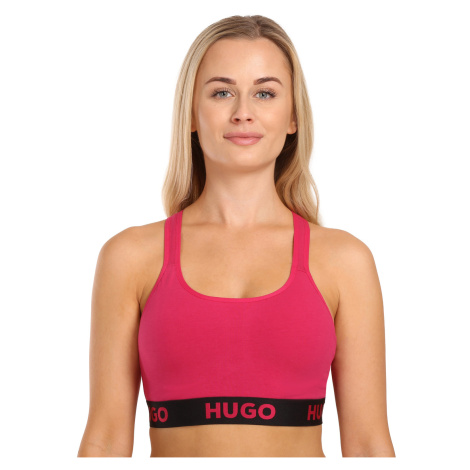 Dámská podprsenka HUGO růžová (50480159 663) Hugo Boss