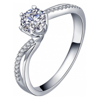 OLIVIE Stříbrný zásnubní prsten BECCA 4132