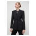 Sako Versace Jeans Couture černá barva, 76HAQ702 N0335