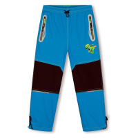 Chlapecké šusťákové kalhoty, zateplené KUGO DK7129, tyrkysová Barva: Tyrkysová