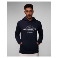 Pánská Tmavě Modrá Mikina Quiksilver Tradesmith Hoodie