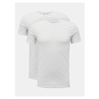 Sada dvou bílých pánských basic triček Levi's®