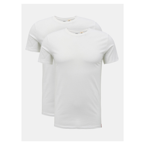 Sada dvou bílých pánských basic triček Levi's® Levi´s