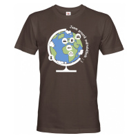 Pánské tričko Jsem prostě světoběžník - skvělý dárek pro všechny turisty