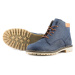 Vasky Hillside Blue - Pánské kožené kotníkové boty modré, se zateplením - podzimní / zimní obuv 