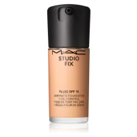 MAC Cosmetics Studio Fix Fluid SPF 15 24HR Matte Foundation + Oil Control matující make-up SPF 1