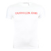 Pánské bílé tričko s nápisem Calvin Klein Jeans