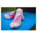 Voxx Rex 10 Unisex sportovní ponožky - 3 páry BM000000596300100252 šedá/růžová