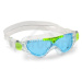 AquaLung VISTA JUNIOR MS5080031LB - blue lenses transparent bright green