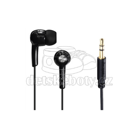 Hama sluchátka Basic4Music, silikonové špunty, černá