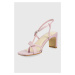 Kožené sandály Vagabond Shoemakers Luisa růžová barva