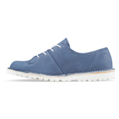 Vasky Pioneer Blue - Dámské kožené boty modré - jarní / podzimní obuv | Dárek pro muže i ženu | 