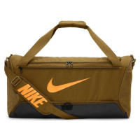 Nike BRASILIA M Sportovní taška, hnědá, velikost