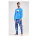 Modré pánské pyžamo Sleep well