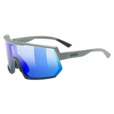 UVEX Sportstyle 235 Rhino Deep Space Mat/Blue Mirrored Cyklistické brýle