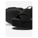 Černé dámské sandály na podpatku v semišové úpravě ONLY Alba-1