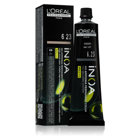 L’Oréal Professionnel Inoa permanentní barva na vlasy bez amoniaku odstín 6.23 60 ml L’Oréal Paris