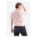 Bavlněné tričko Champion růžová barva, 114525-WW001