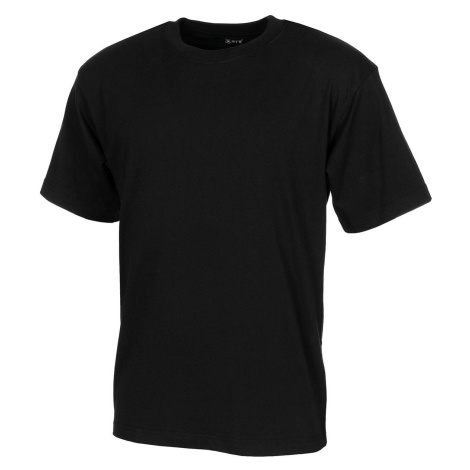 Bavlněné tričko US army MFH® s krátkým rukávem – Černá Max Fuchs