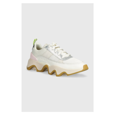 Sneakers boty Sorel KINETIC IMPACT II WONDER bílá barva, 2070821125