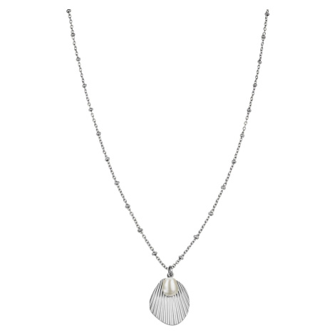 Rosefield Ocelový náhrdelník s mušlí Amber JSPNS-J160