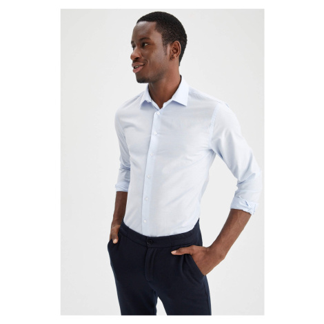 DEFACTO Slim Fit Long Sleeve Shirt