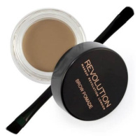 Revolution Voděodolná pomáda na obočí (Brow Pomade) 2,5 g Medium Brown