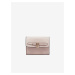 Světle růžová dámská kožená peněženka Michael Kors - Dámské