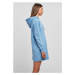 Dámské šaty // Urban Classics / Ladies Organic Oversized Terry Hoody Dress horiz