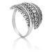 Buka Jewelry | Celostříbrný prsten Surat - Drahý kov Sterlingové stříbro (925), Velikost prstenu