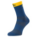 Unisex ponožky Silvini Orato tmavě modrá/žlutá