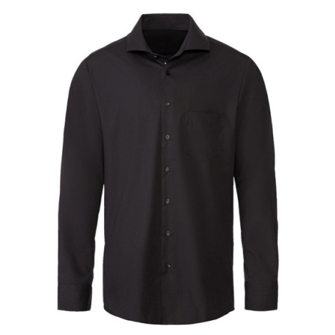 LIVERGY® Pánská business košile "Regular Fit" (černá)