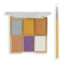 REVOLUTION - Mixxed Metals Water Liner Palette Oční linky 10.8 g Světle hnědá unisex