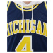 Mitchell & Ness NCAA Swingman Road Jersey Michigan1991 Chris Webber SMJY4437-UMI91CWEASBL pánové