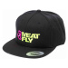 Meatfly kšiltovka Ness Snapback Lime / Black | Černá