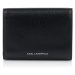 Peněženka karl lagerfeld k/seven grainy trifold wallet černá