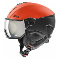 UVEX Instinct Visor Fierce Red/Black Mat Lyžařská helma