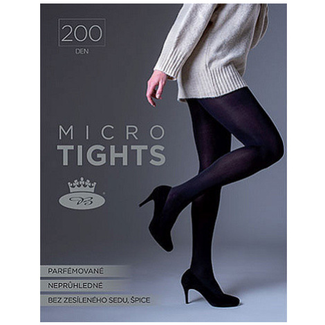 Lady B Micro 200 Den Silonové punčochové kalhoty BM000002531600101054 nero
