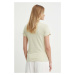 Bavlněné tričko Calvin Klein Jeans zelená barva, J20J222343