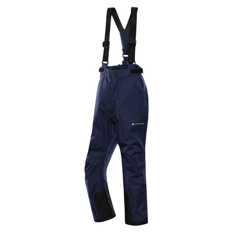 Dětské lyžařské kalhoty s PTX membránou Alpine Pro LERMONO - tmavě modrá