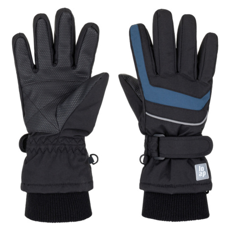 Loap Rulik Dětské zimní rukavice GKK2201 Černá