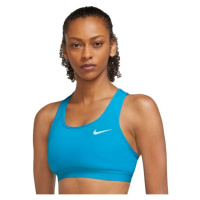 Nike SWOOSH Dámská sportovní podprsenka, modrá, velikost